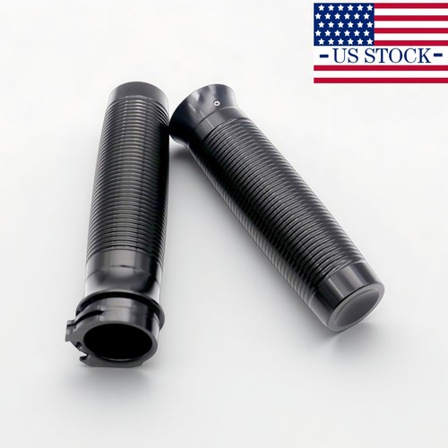 Black motorcycle hand grips - motorcycle,