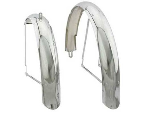 Flared ducktail fenders - 20",