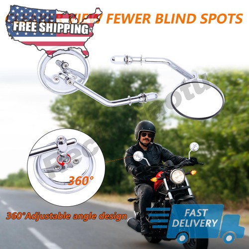 Chrome round motorcycle - chrome,
