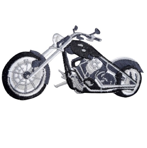 Motorcycle applique patch - motorcycle,