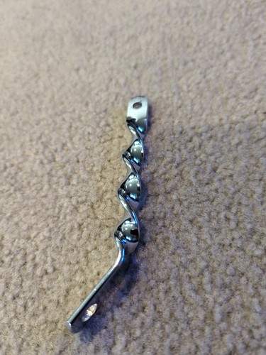 Chrome flat twisted front - flat,