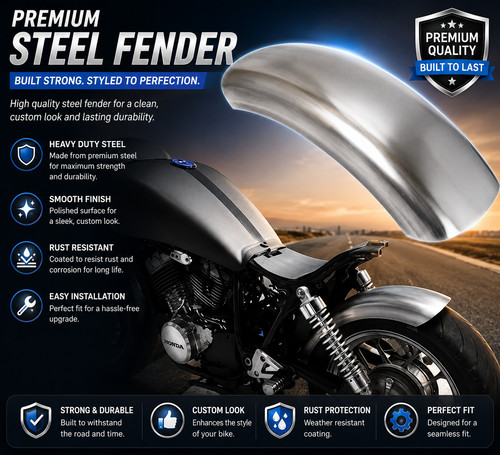 Flat motorcycle rear - flat,