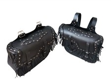 Motorrad Leder Satteltaschen