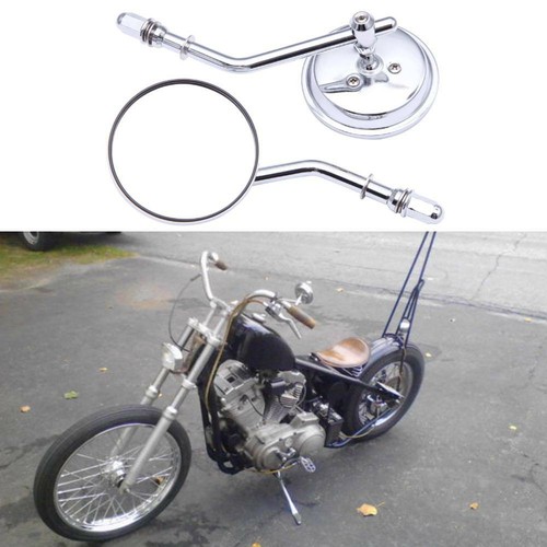 Chrome round motorcycle - chrome,
