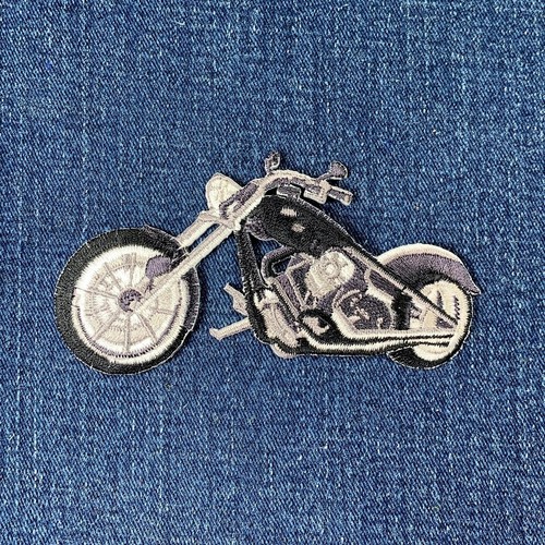 Motorcycle applique patch - motorcycle,