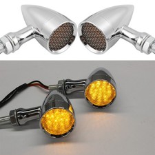 Aluminium Bullet Motorrad LED