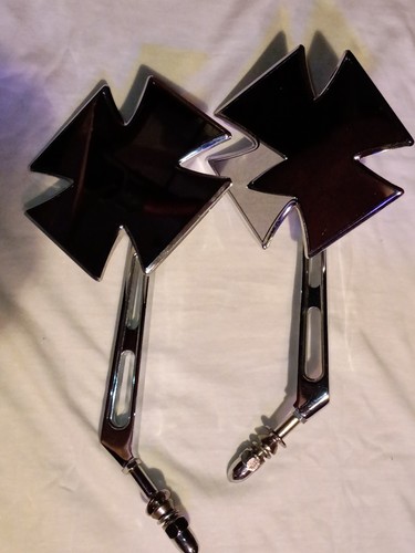 Maltese cross mirrors - maltese,