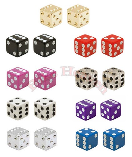 Alta dice bicycle valve caps - dice,