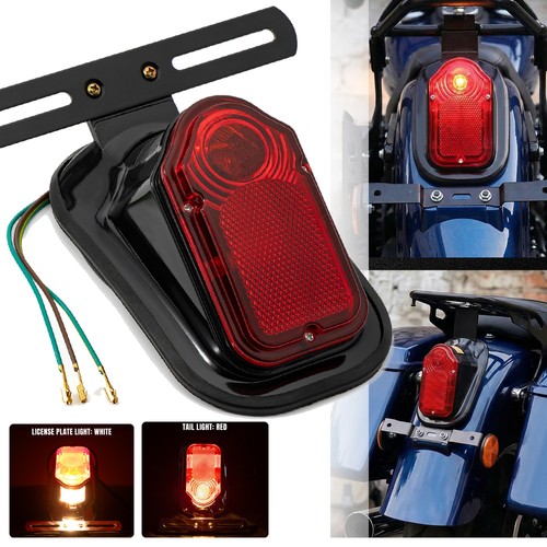 Rear tail light - tail, license