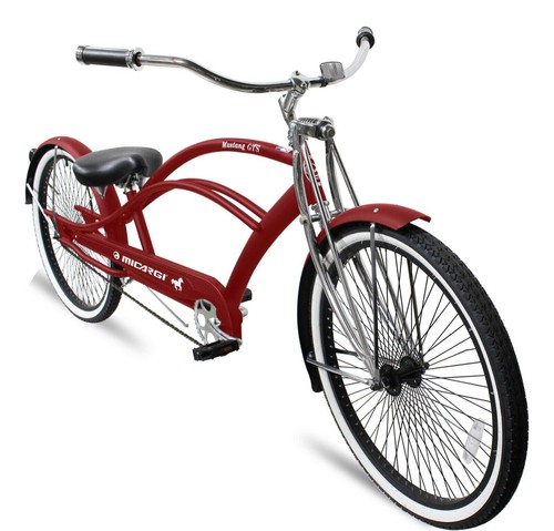 Red stretch cruiser - red,